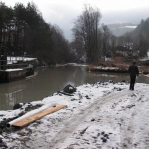 Purge Barrage des Toules F  vrier 2010 038