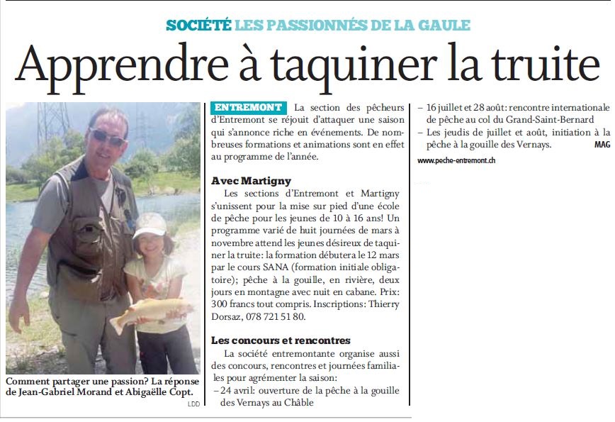 La gazette de Martigny